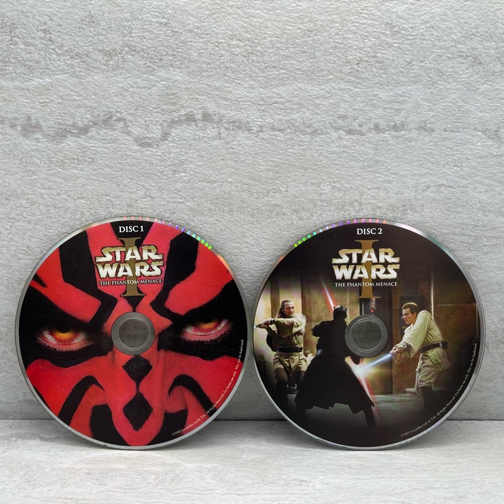 💫 Star Wars: The Phantom Menace DVD Set